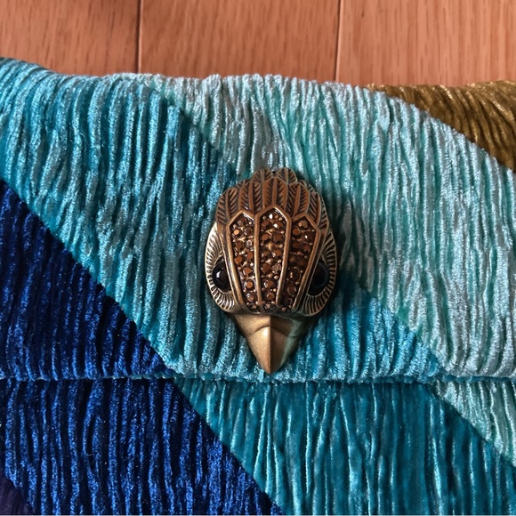 New - Kurt Geiger MINI VELVET KENSINGTON BAG - Picture 2 of 16